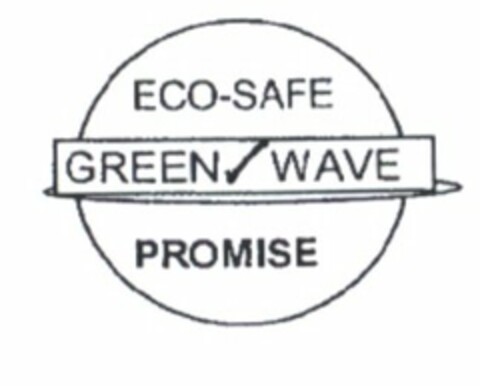 ECO-SAFE GREEN WAVE PROMISE Logo (USPTO, 29.12.2008)