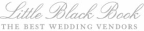 LITTLE BLACK BOOK THE BEST WEDDING VENDORS Logo (USPTO, 11.01.2009)