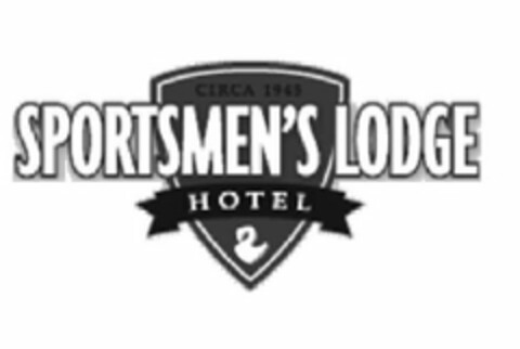 CIRCA 1945 SPORTSMEN'S LODGE HOTEL Logo (USPTO, 02.04.2009)