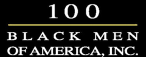 100 BLACK MEN OF AMERICA, INC. Logo (USPTO, 07/20/2009)