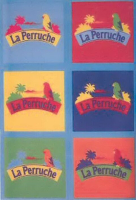 LA PERRUCHE LA PERRUCHE LA PERRUCHE LA PERRUCHE LA PERRUCHE LA PERRUCHE Logo (USPTO, 09/08/2009)