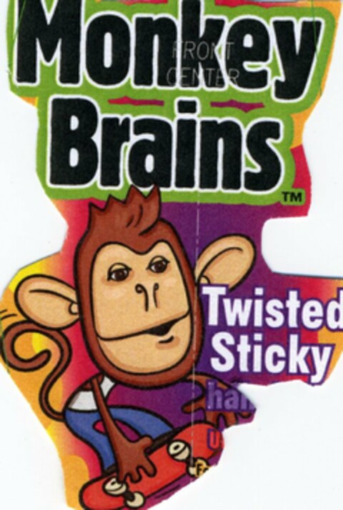 MONKEY BRAINS TWISTED STICKY Logo (USPTO, 06.10.2010)