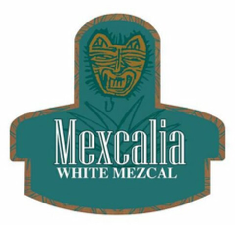 MEXCALIA WHITE MEZCAL Logo (USPTO, 22.10.2010)