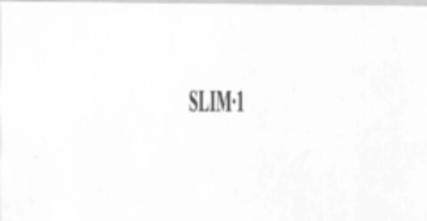 SLIM 1 Logo (USPTO, 14.12.2010)