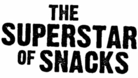 THE SUPERSTAR OF SNACKS Logo (USPTO, 10.03.2011)