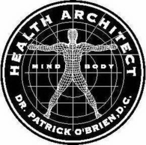 HEALTH ARCHITECT MIND BODY DR. PATRICK O'BRIEN, D.C. Logo (USPTO, 23.06.2011)