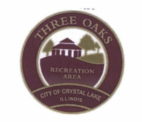 THREE OAKS RECREATION AREA CITY OF CRYSTAL LAKE ILLINOIS Logo (USPTO, 25.06.2011)