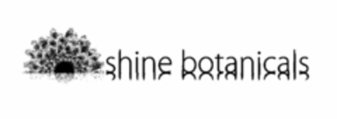 SHINE BOTANICALS Logo (USPTO, 22.07.2011)