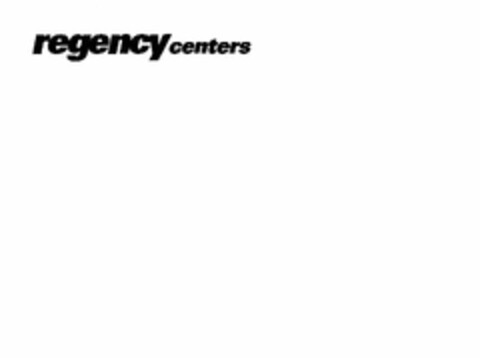 REGENCY CENTERS Logo (USPTO, 08/10/2011)