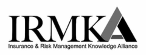 IRMKA INSURANCE & RISK MANAGEMENT KNOWLEDGE ALLIANCE Logo (USPTO, 24.08.2011)