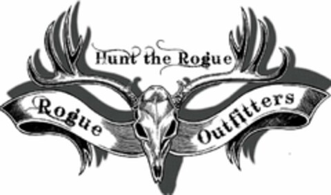 ROGUE OUTFITTERS HUNT THE ROGUE Logo (USPTO, 02/19/2012)