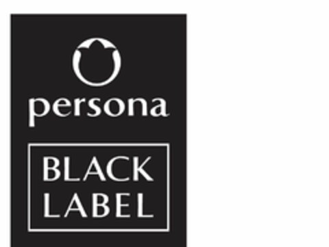 PERSONA BLACK LABEL Logo (USPTO, 20.04.2012)