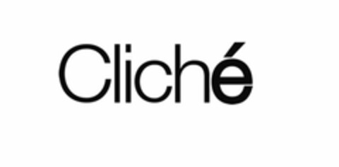 CLICHÉ Logo (USPTO, 19.09.2012)