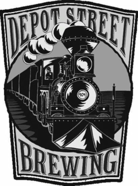 DEPOT STREET BREWING 904 Logo (USPTO, 01.07.2013)