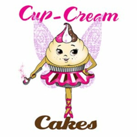 CUP-CREAM CAKES Logo (USPTO, 10/25/2013)