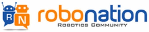 RN ROBONATION ROBOTICS COMMUNITY Logo (USPTO, 31.12.2013)