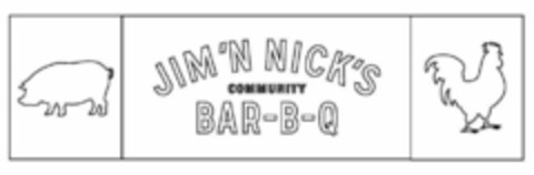 JIM 'N NICK'S COMMUNITY BAR-B-Q Logo (USPTO, 03.03.2014)