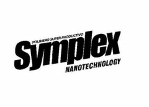 POLIMERO SUPER PRODUCTIVO SYMPLEX NANOTECHNOLOGY Logo (USPTO, 06/03/2014)