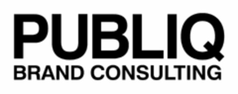 PUBLIQ BRAND CONSULTING Logo (USPTO, 08.08.2014)