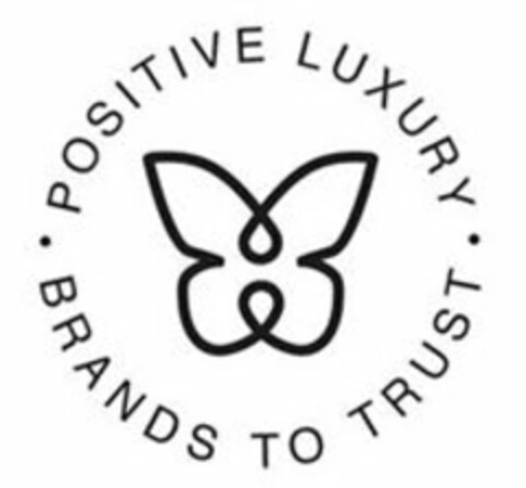 · POSITIVE LUXURY · BRANDS TO TRUST Logo (USPTO, 31.10.2014)