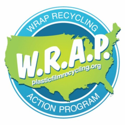 W.R.A.P. WRAP RECYCLING ACTION PROGRAM PLASTICFILMRECYCLING.ORG Logo (USPTO, 11/14/2014)