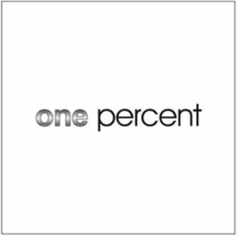 ONE PERCENT Logo (USPTO, 22.01.2015)