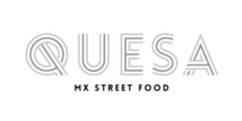 QUESA MX STREET FOOD Logo (USPTO, 12.02.2015)