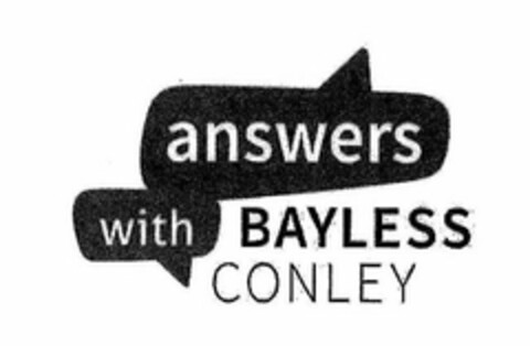 ANSWERS WITH BAYLESS CONLEY Logo (USPTO, 14.07.2015)