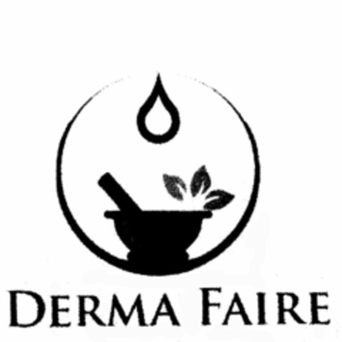 DERMA FAIRE Logo (USPTO, 09/14/2015)