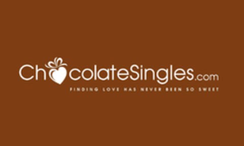 CHOCOLATESINGLES.COM FINDING LOVE HAS NEVER BEEN SO SWEET Logo (USPTO, 10/19/2015)