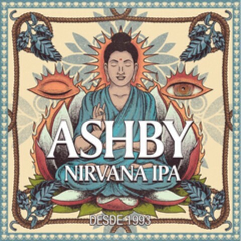 ASHBY NIRVANA IPA DESDE 1993 Logo (USPTO, 12/08/2015)