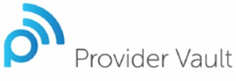 P PROVIDER VAULT Logo (USPTO, 13.04.2016)