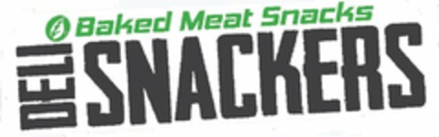 BAKED MEAT SNACKS DELI SNACKERS Logo (USPTO, 05/10/2016)