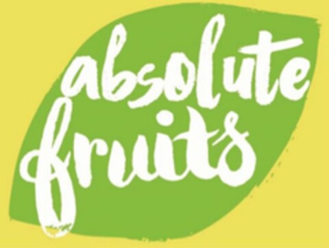 ABSOLUTE FRUITS Logo (USPTO, 30.10.2017)