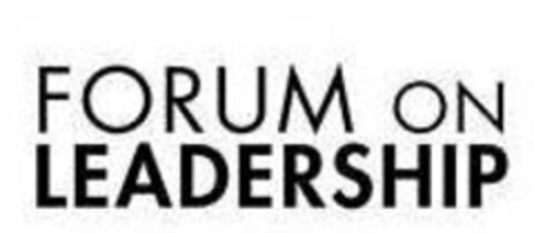 FORUM ON LEADERSHIP Logo (USPTO, 12/19/2017)