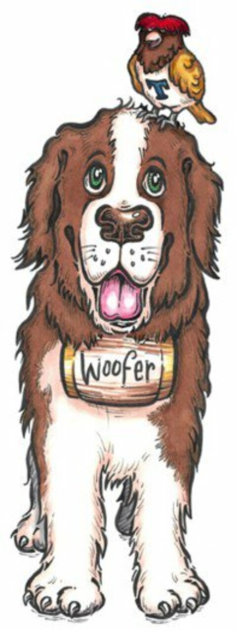 WOOFER T Logo (USPTO, 04/29/2018)