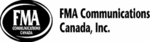 FMA COMMUNICATIONS CANADA FMA COMMUNICATIONS CANADA INC. Logo (USPTO, 28.06.2018)