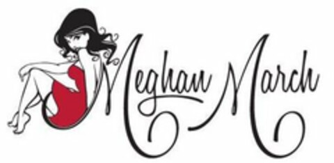 MEGHAN MARCH Logo (USPTO, 07/28/2018)