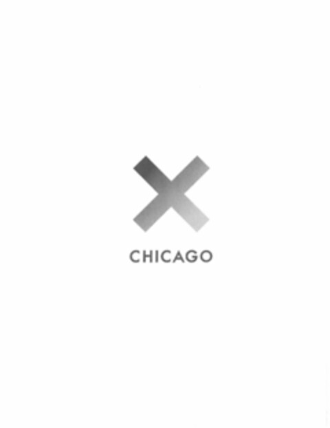 X CHICAGO Logo (USPTO, 17.09.2018)