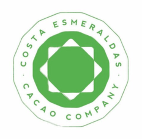 COSTA ESMERALDAS · CACAO COMPANY · Logo (USPTO, 11/21/2018)