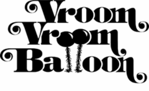 VROOM VROOM BALLOON Logo (USPTO, 03/26/2019)