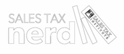 SALES TAX NERD SALES TAX INSTITUTE Logo (USPTO, 29.05.2019)