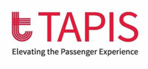 T TAPIS ELEVATING THE PASSENGER EXPERIENCE Logo (USPTO, 24.01.2020)