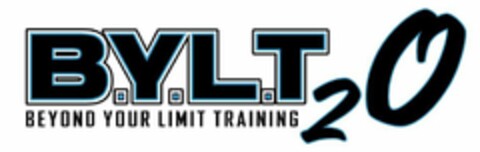 B.Y.L.T 2 O BEYOND YOUR LIMIT TRAINING Logo (USPTO, 01/28/2020)