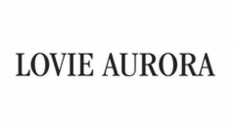 LOVIE AURORA Logo (USPTO, 15.04.2020)