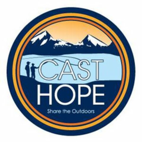 CAST HOPE SHARE THE OUTDOORS Logo (USPTO, 01.05.2020)