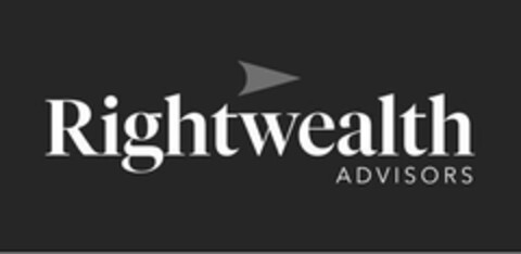 RIGHTWEALTH ADVISORS Logo (USPTO, 07/16/2020)