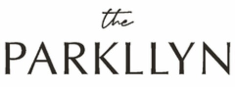 THE PARKLLYN Logo (USPTO, 22.07.2020)