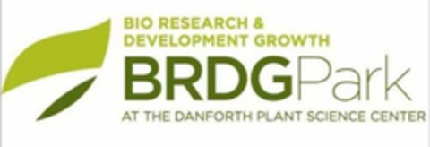 BIO RESEARCH & DEVELOPMENT GROWTH BRDGPARK AT THE DANFORTH PLANT SCIENCE CENTER Logo (USPTO, 09.09.2020)