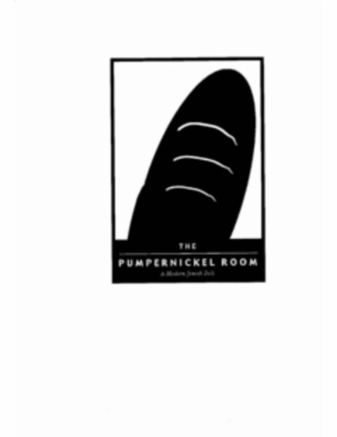 THE PUMPERNICKEL ROOM A MODERN JEWISH DELI Logo (USPTO, 29.04.2009)